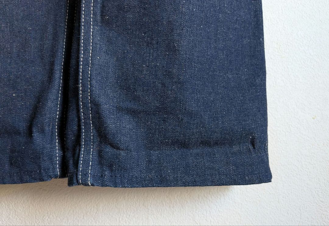 60s　70s　ヴィンテージ　デニム　オーバーオール　ミントコンディション　真紺