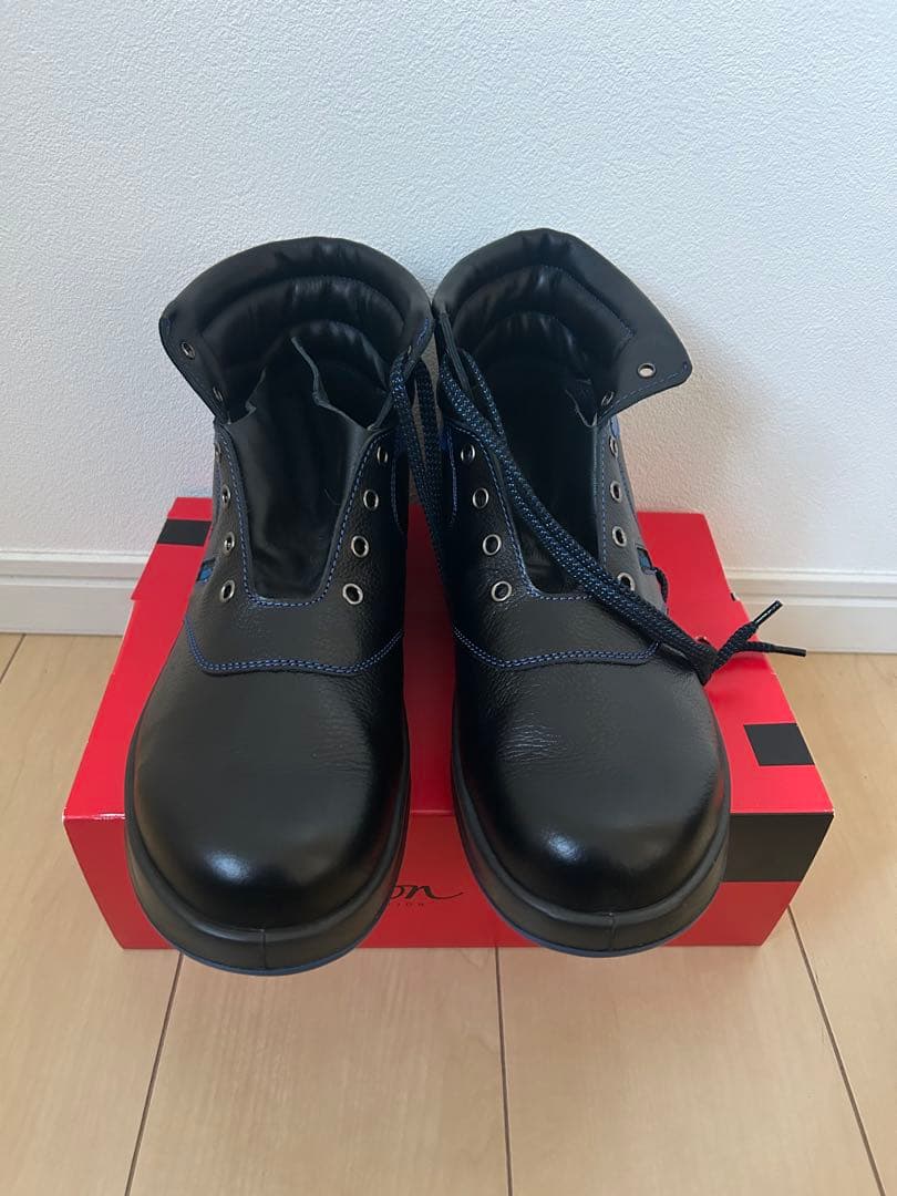 Simon SL22-BL 黒/ブルー 27.0 EEE 安全靴