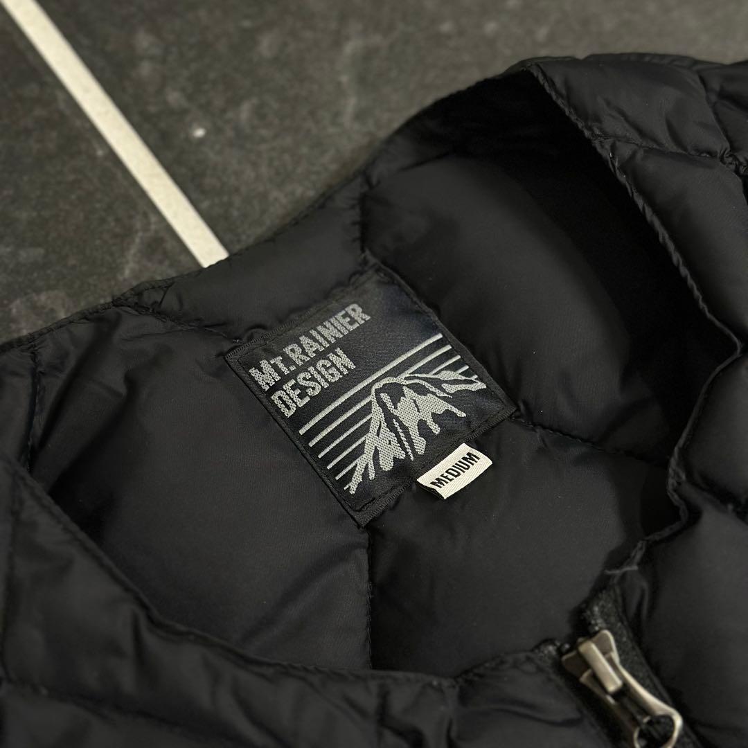 Mt.RAINIER DESIGN 【キルティング　ダウンベスト　グースダウン】