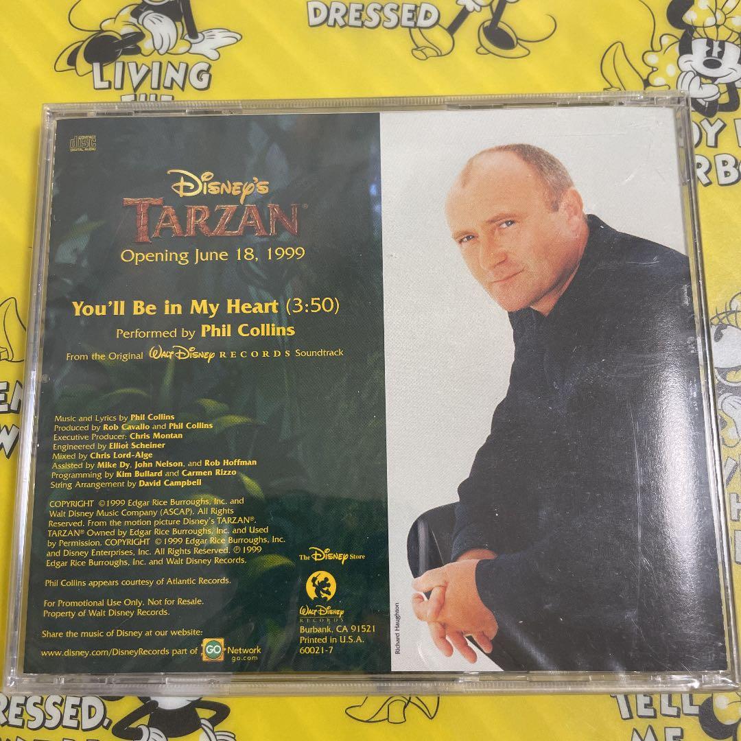 非売品 プロモ ターザン CD アメリカ 映画制作関係者限定配布物