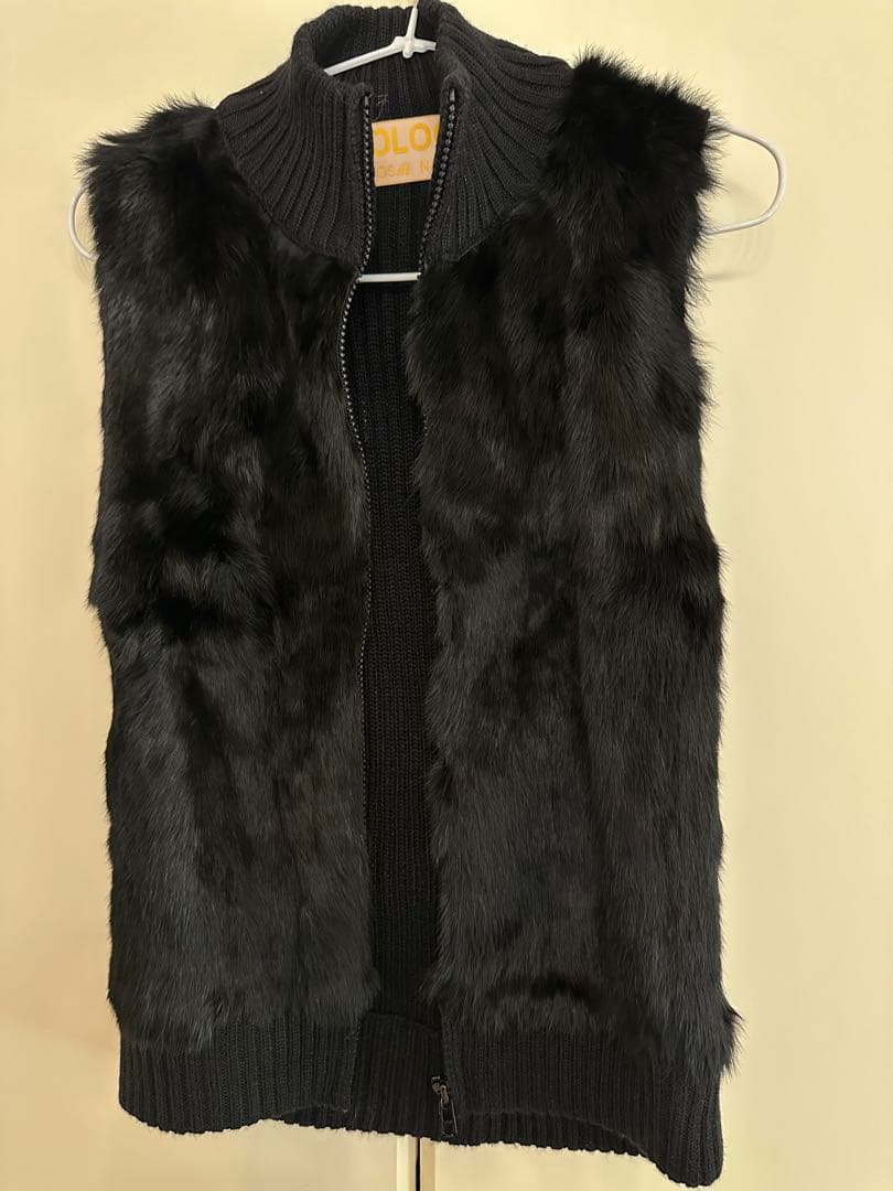 スコロクト　skoloct ファーニットベスト