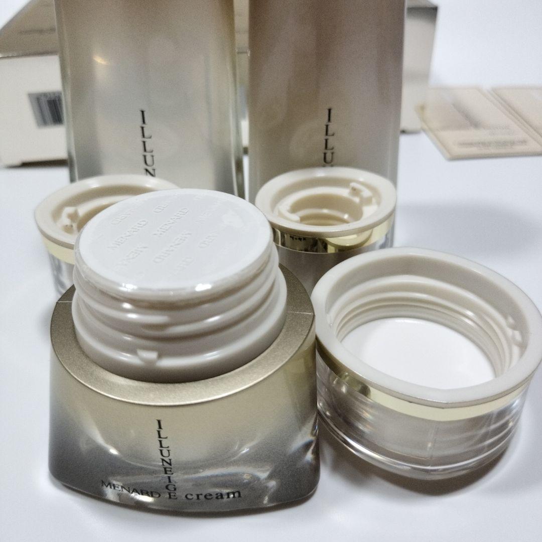 MENARDメナード　イルネージュ　化粧水ローションA　乳液ミルクA　クリームA