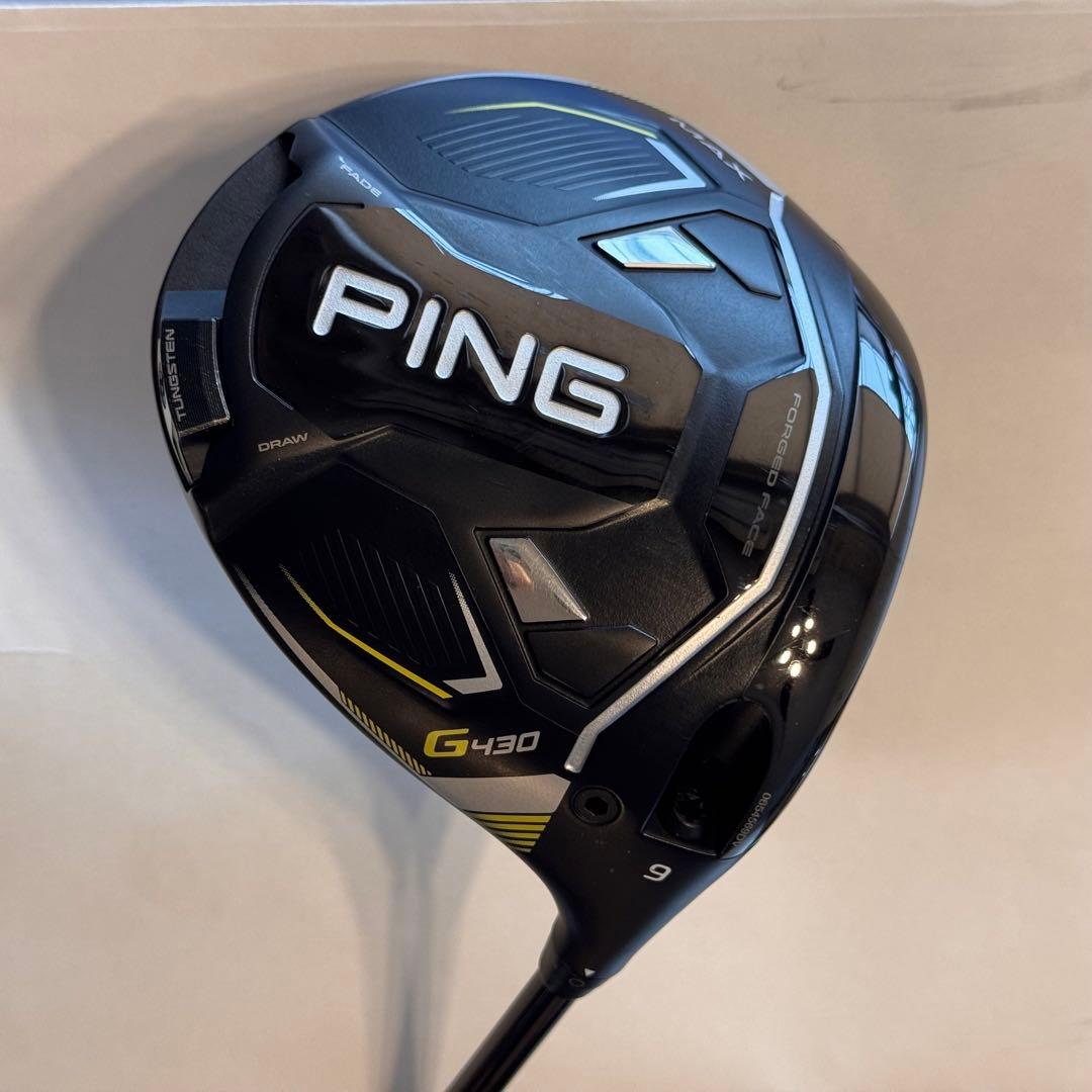 PING G430 maxドライバー 9°