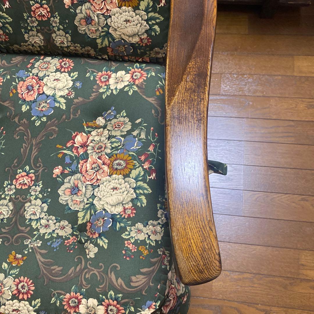 【Okami】飛騨の家具　両手摺つき　1脚