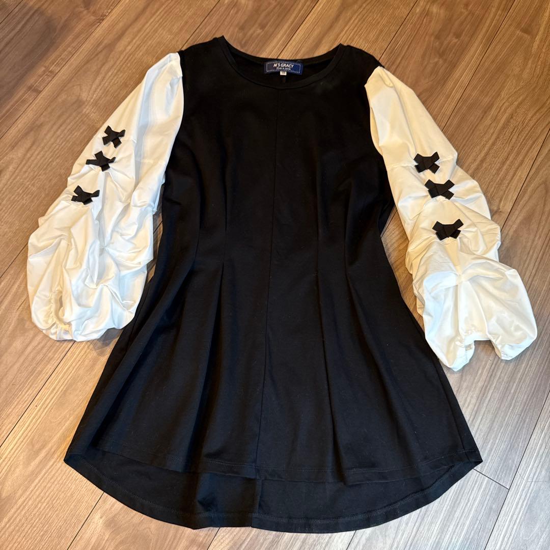 エムズグレイシー　リボンチュニック