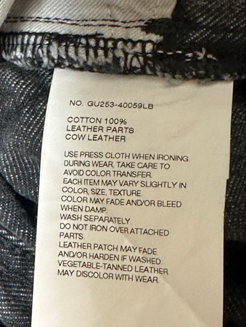 パンツ Graphpaper Selvage Denim LIGHT FADE