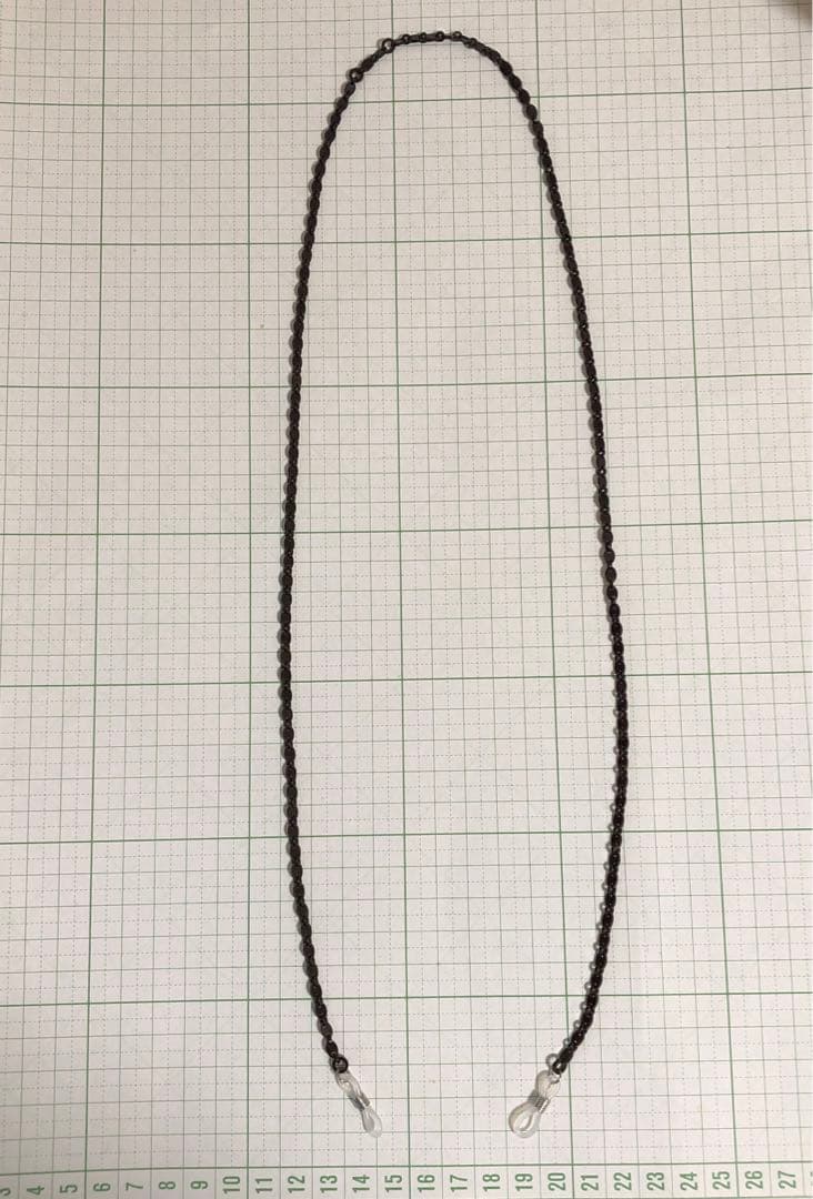 べっ甲　黒甲　メガネチェーン