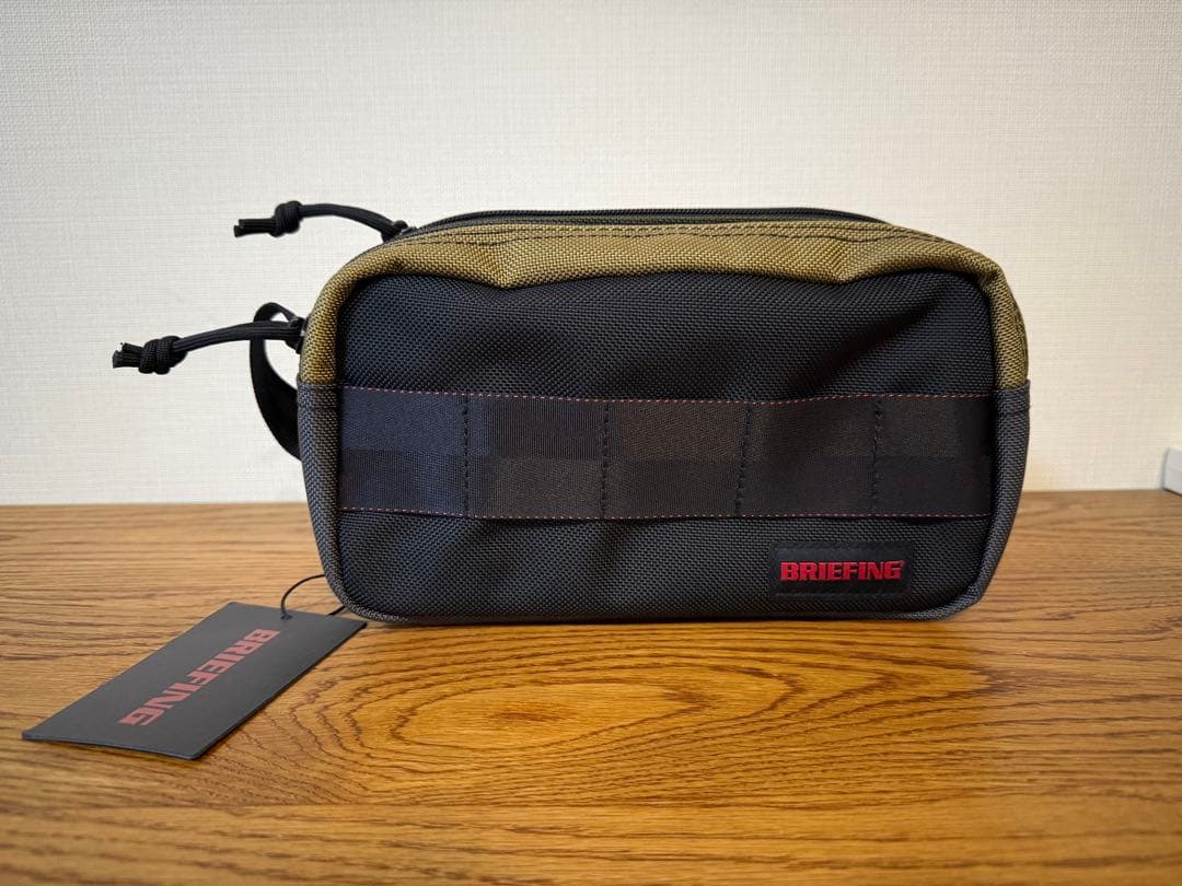[限定品] ブリーフィング ゴルフ ポーチ ラウンドポーチ ダブルジップポーチ