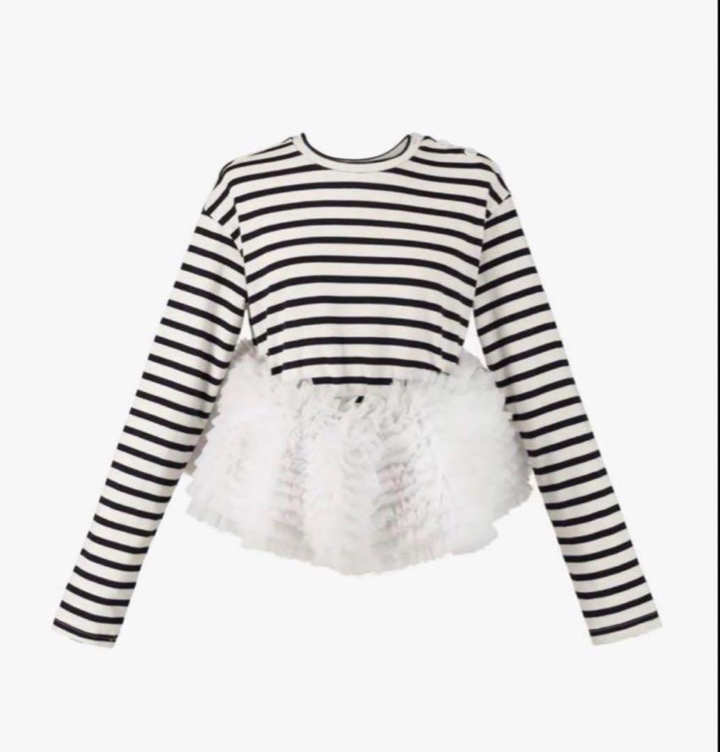bibiy ビビィ FRANCINE TULLE TOP Bibiy. チュール