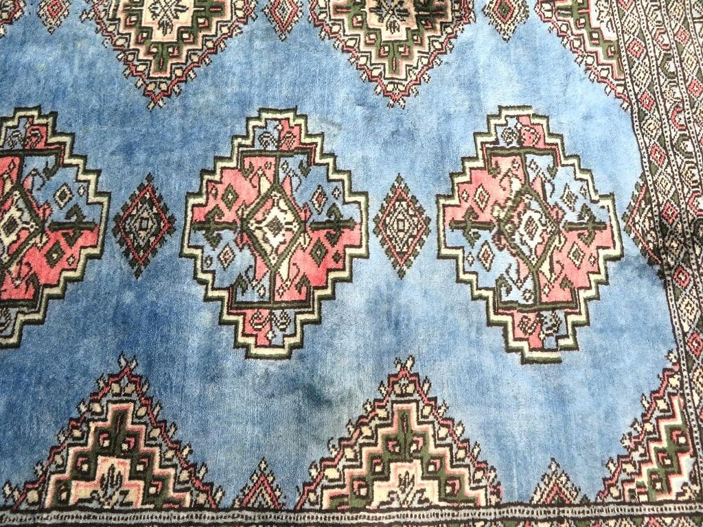 展示品　パキスタン　ラグ　カーペット　絨毯　手織り