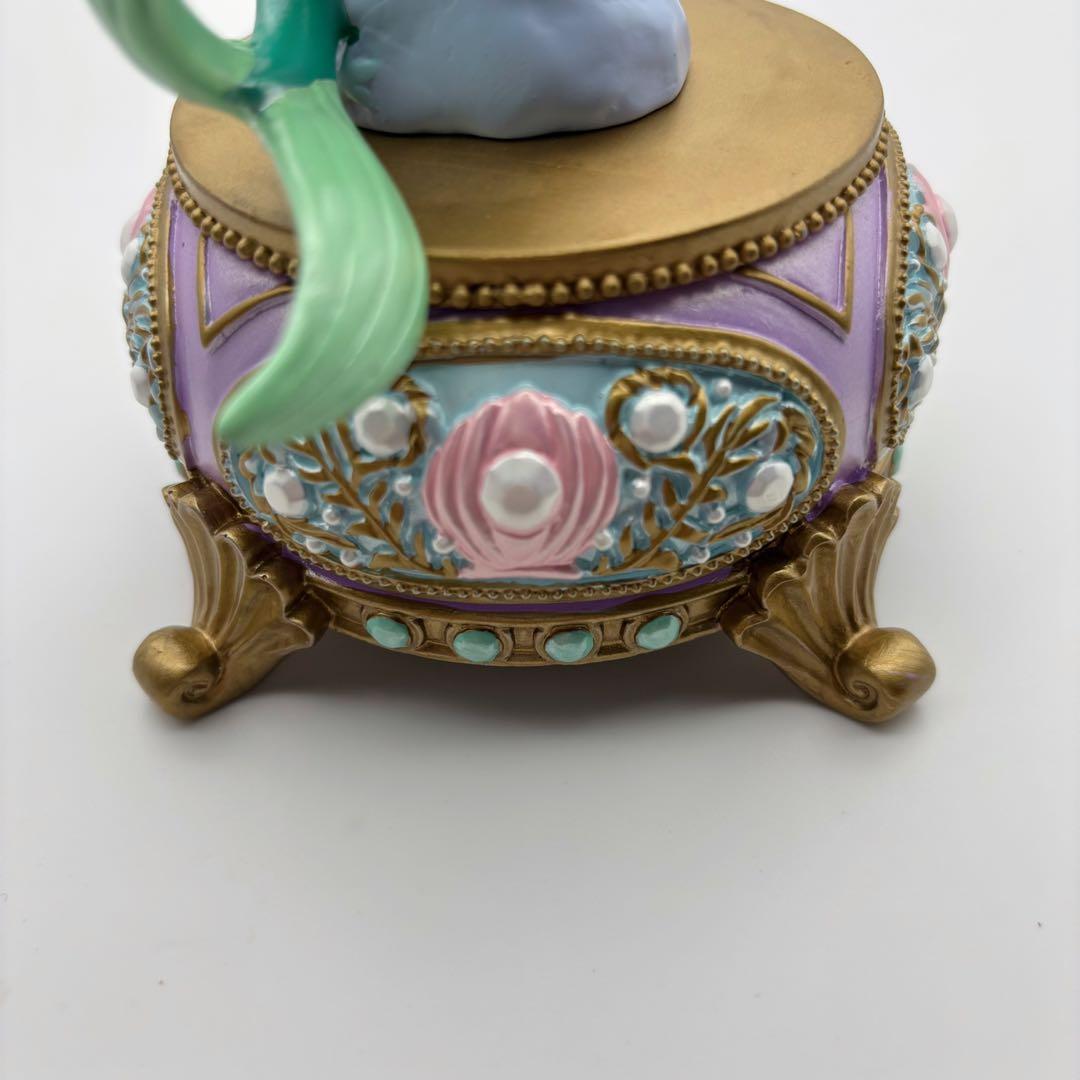 美品✨ディズニー　リトルマーメイド　アリエル オルゴール フィギュア　置物　箱付