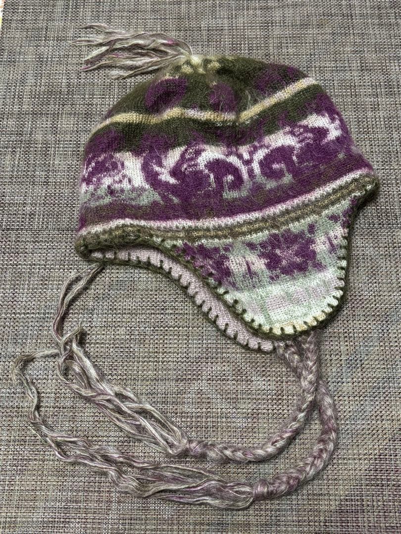 Vivienne Westwoodヴィヴィアンウエストウッド 耳あて付きニット帽