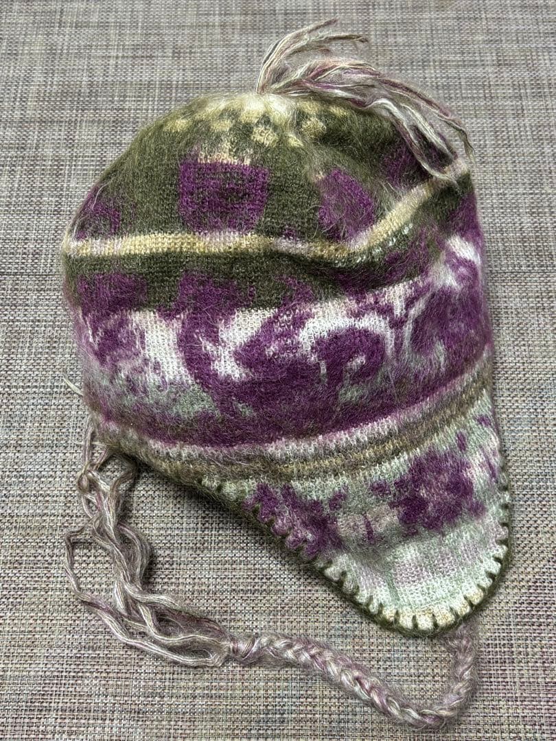 Vivienne Westwoodヴィヴィアンウエストウッド 耳あて付きニット帽