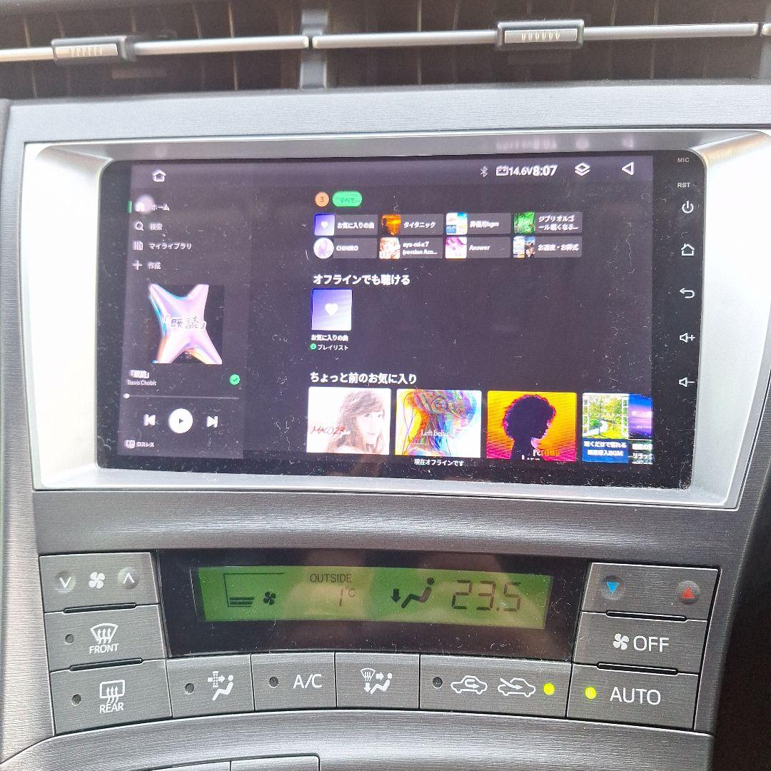 30プリウス　androidナビ