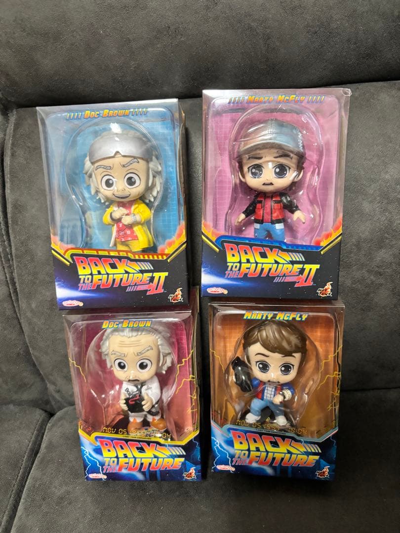 バックトゥザフューチャー フィギュア 4体セット コスベイビー cosbaby