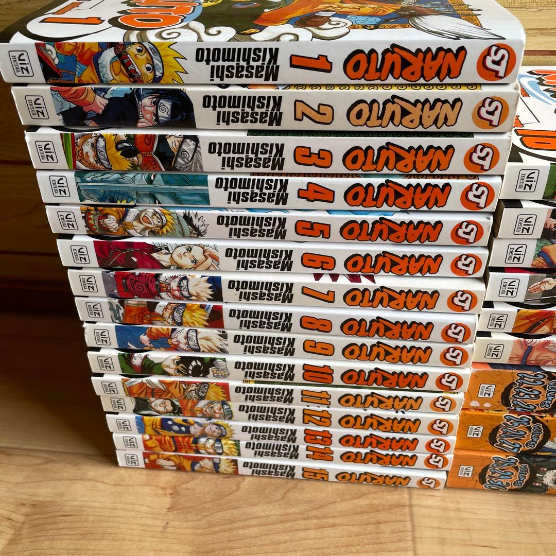 英語版　ナルト　NARUTO 1〜30巻
