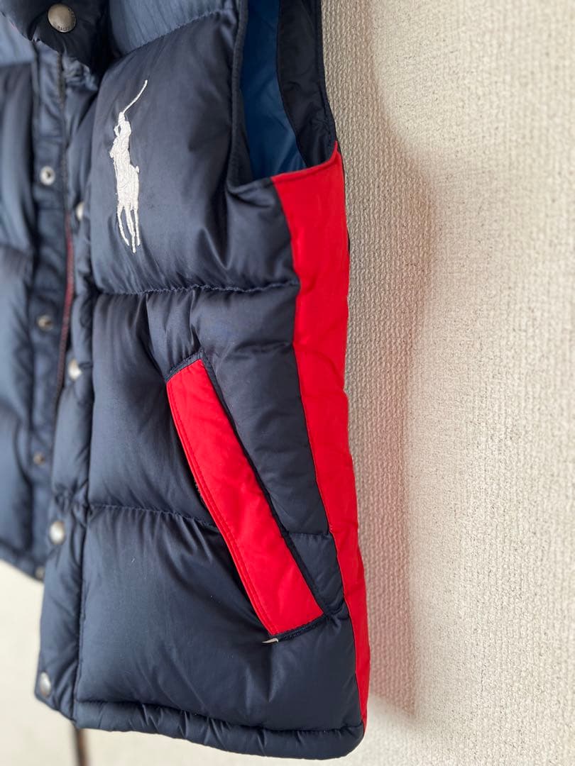 RALPH LAUREN ラルフローレン ダウンベスト ビッグポニー ネイビー