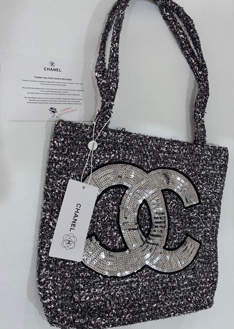 CHANEL トートバッグ ビッグココ　ハンドバッグ　シャネルノベルティ