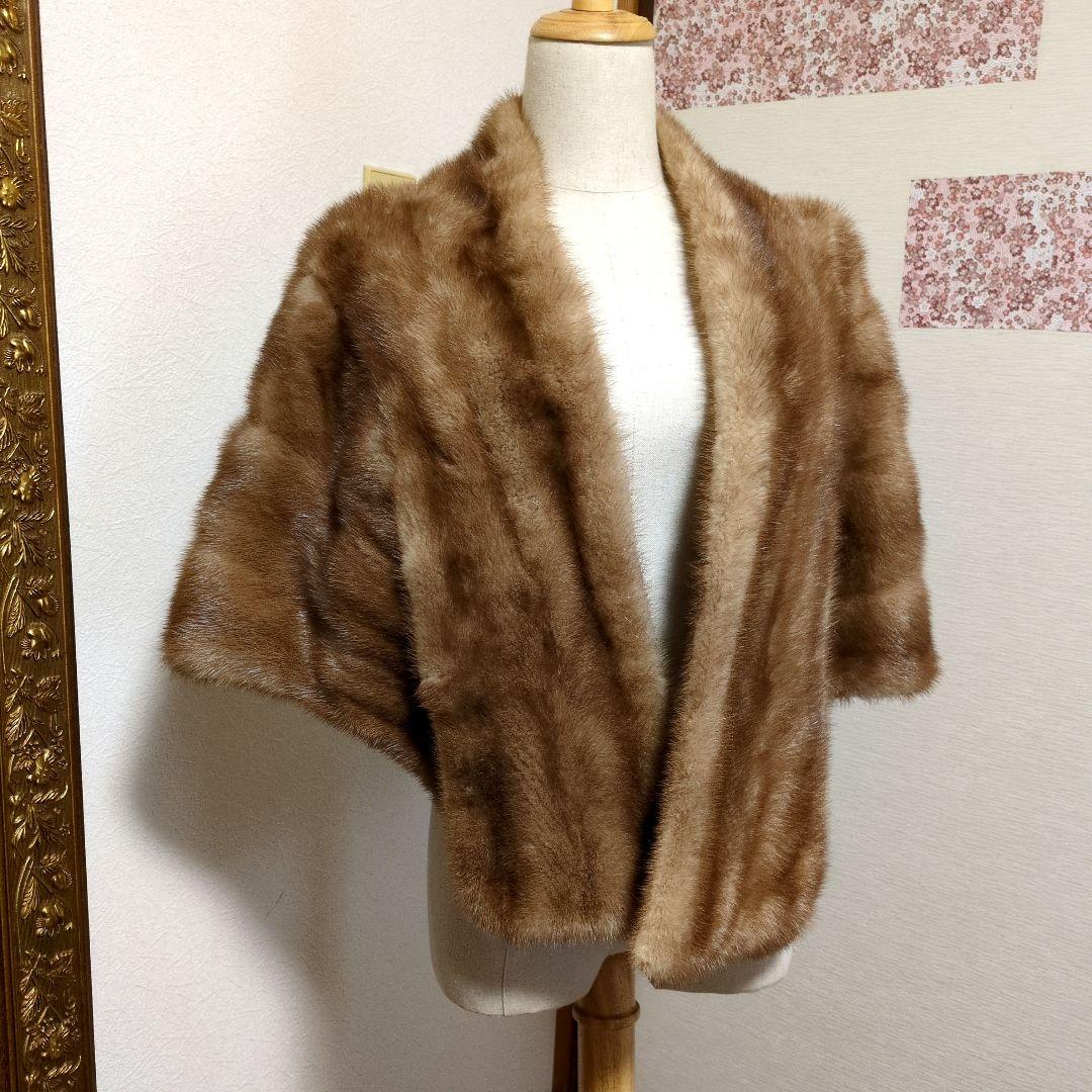 訳ありお買い得 ミンクケープ