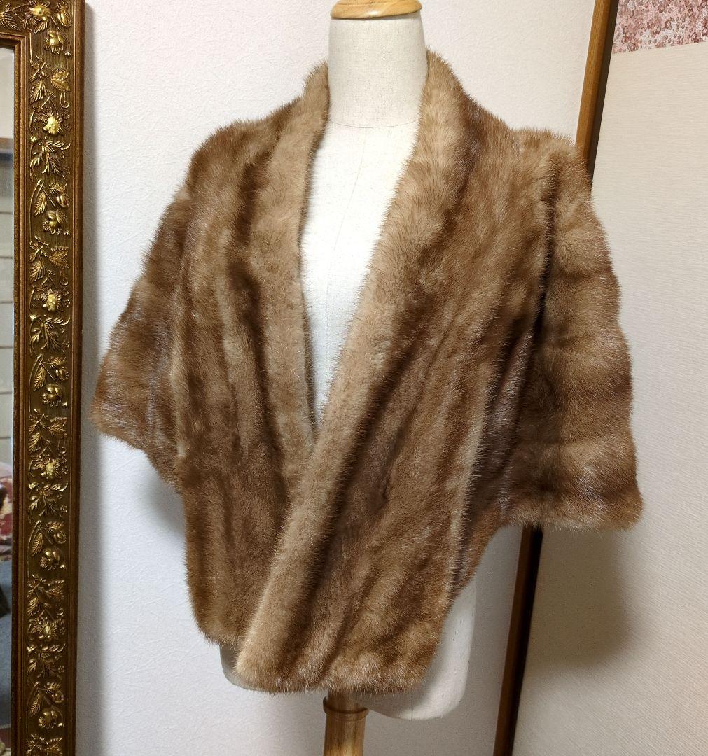 訳ありお買い得 ミンクケープ