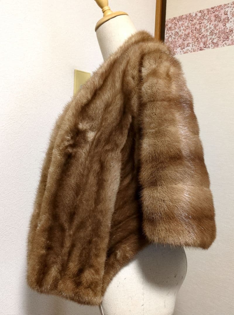 訳ありお買い得 ミンクケープ