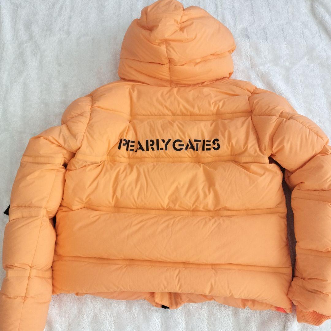PEARLY GATES ストレッチダウンジャケット オレンジ1