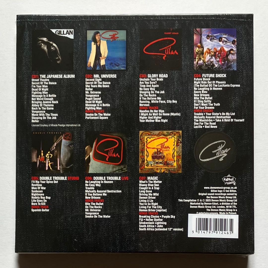 GILLAN『1978-1982 (7CD)』【未開封】