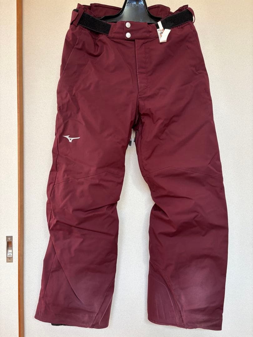 クリーニング済 ミズノ スキーウェア 上下 M mizunoカタログ外品
