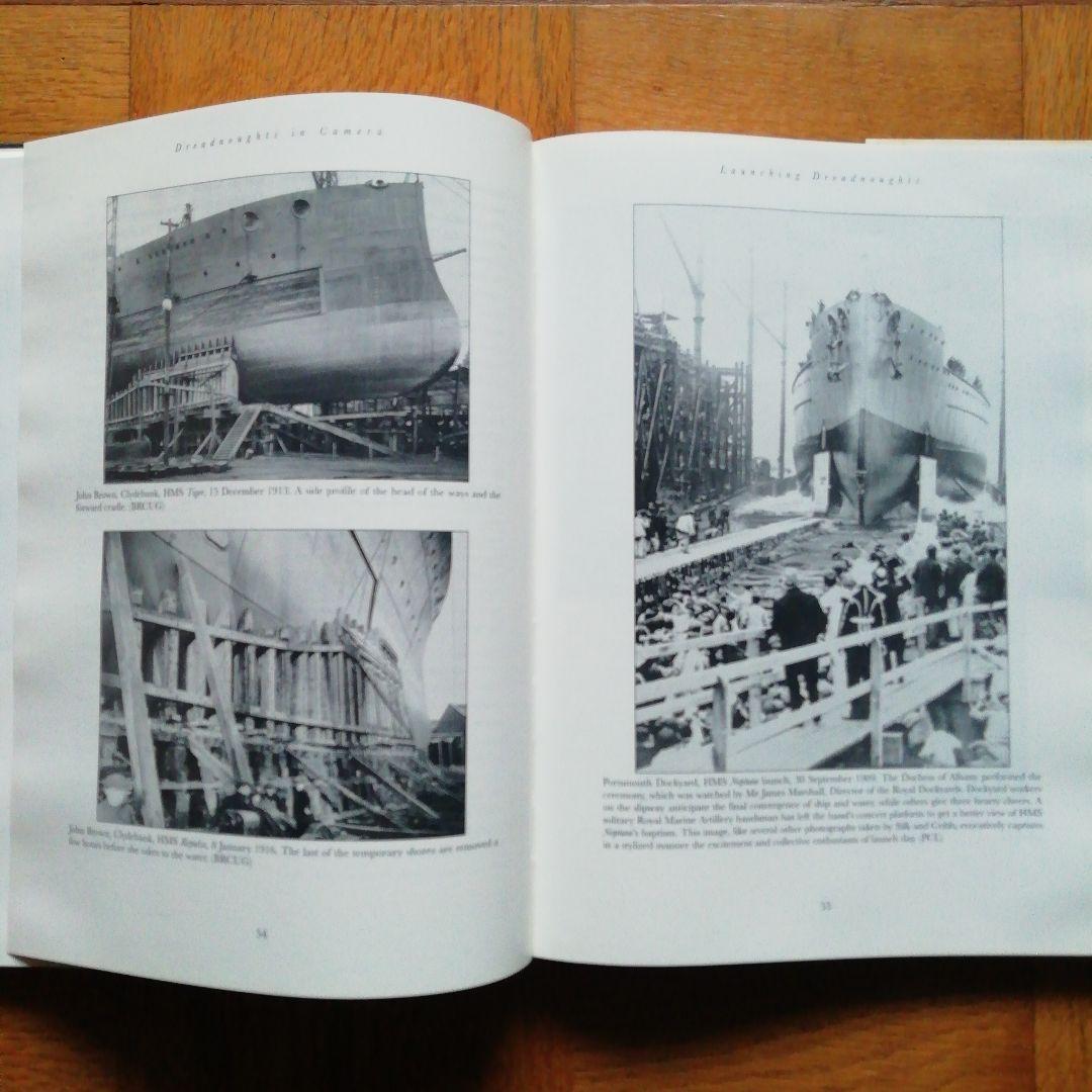 英国戦艦ドレッドノート建造写真集　DREADNOUGHTS IN CAMERA