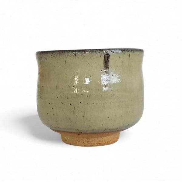 中村芳楽 作 天月窯 急須 湯呑 セット 竹製茶托付き 陶芸 茶器 煎茶器