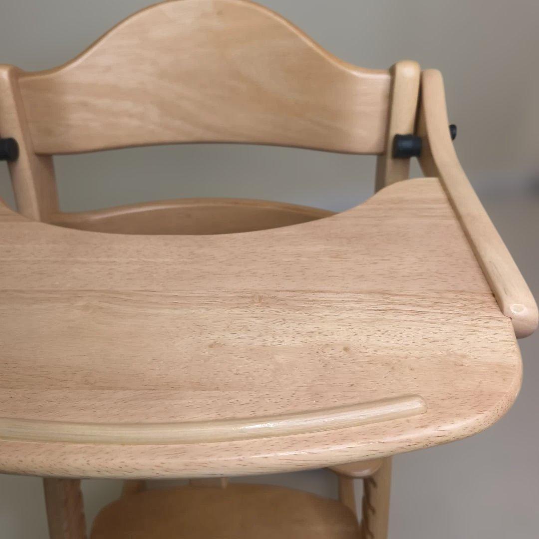 【美品】大和屋 すくすくチェアスリムプラス テーブル＆ガード付