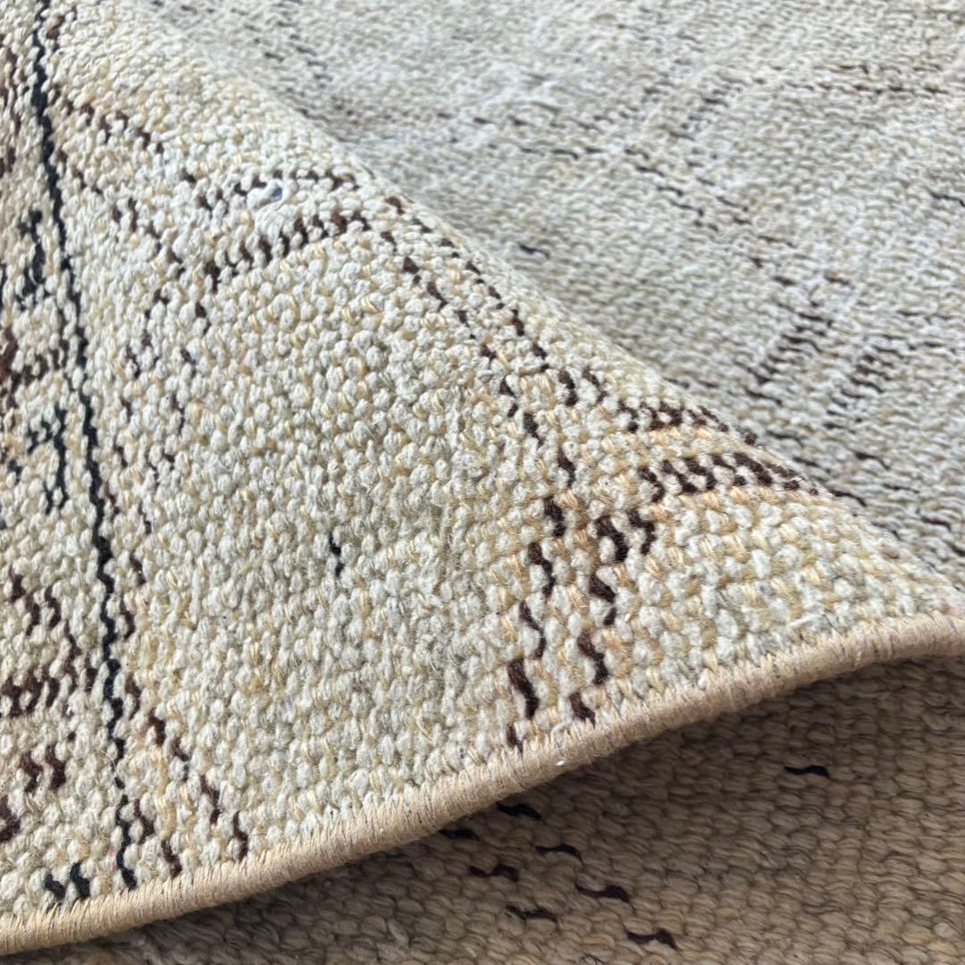 超ロング　均等ハニカム71×288✳︎ベージュ　ランナー　トルコヴィンテージラグ