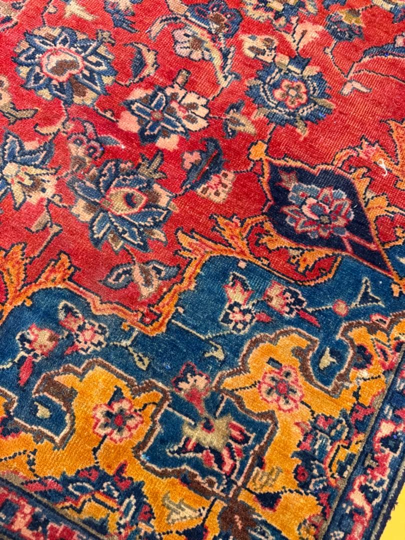 ペルシャ アンティーク 手作り マシュハド 絨毯