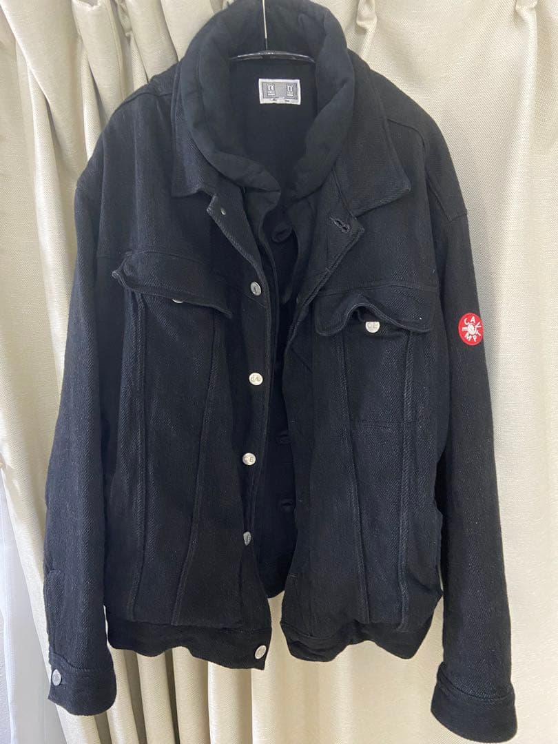 c.e cavempt ダブルレイヤードデニムジャケット