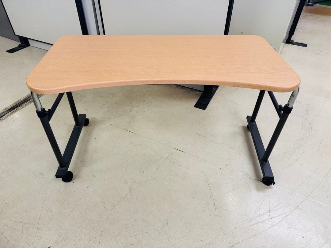 ベッド用テーブル サイドテーブル キャスター付き 昇降式 介護　シングル