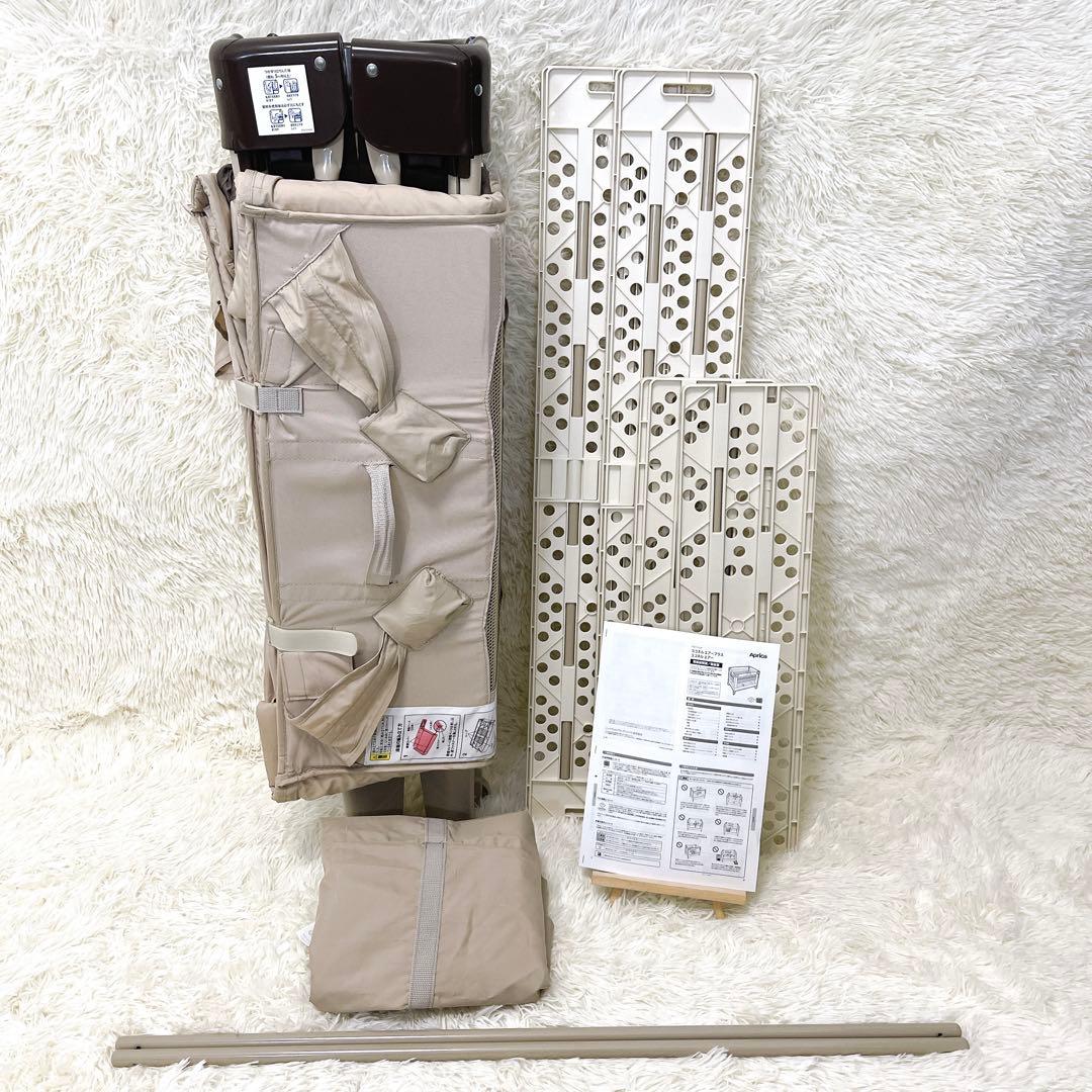 Aprica アップリカ ベビーベッド ココネルエアー ココア 美品