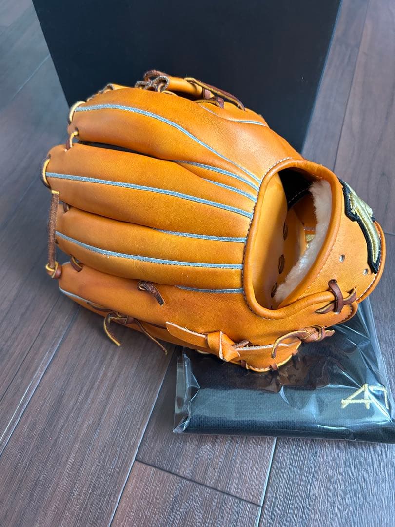 アトムズ　ATOMS APL-UR4 硬式用グローブ　内野手用　オレンジ