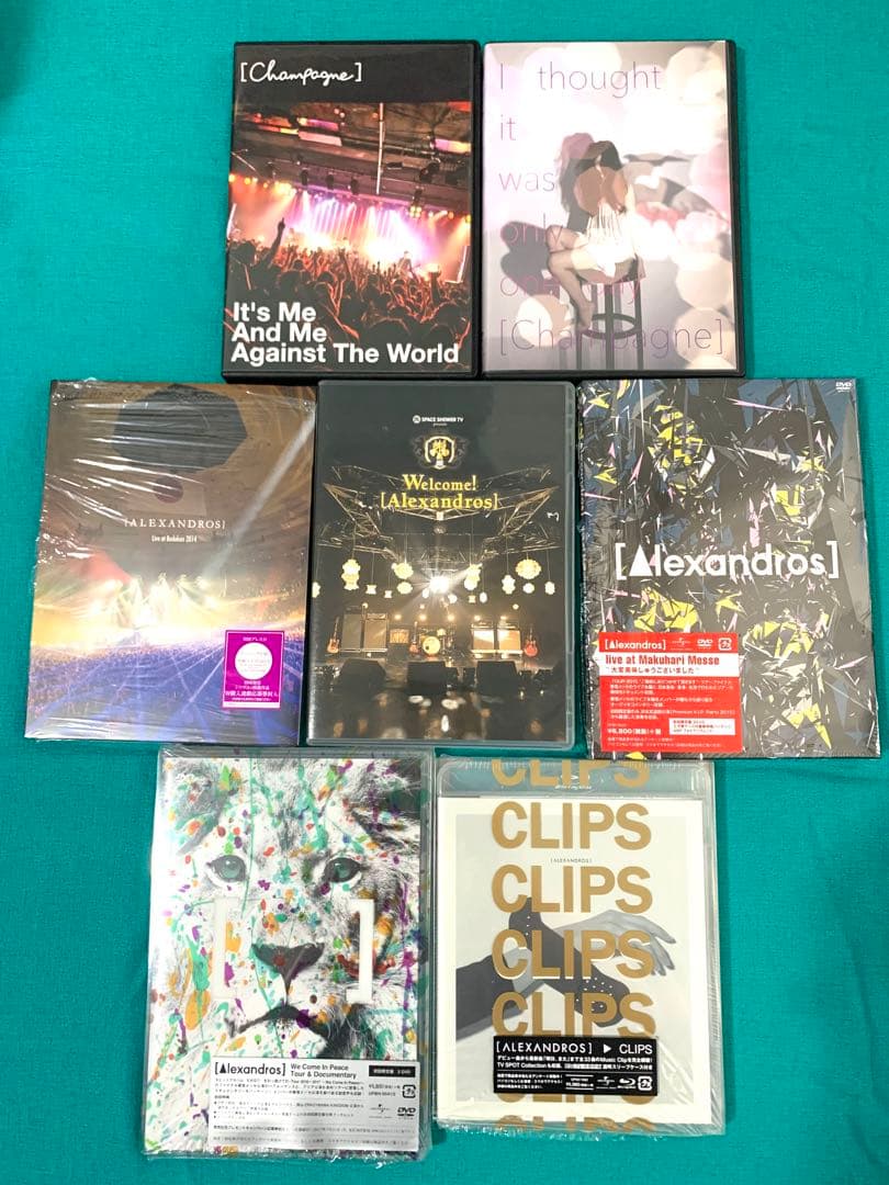 Alexandros アレキサンドロス DVD セット