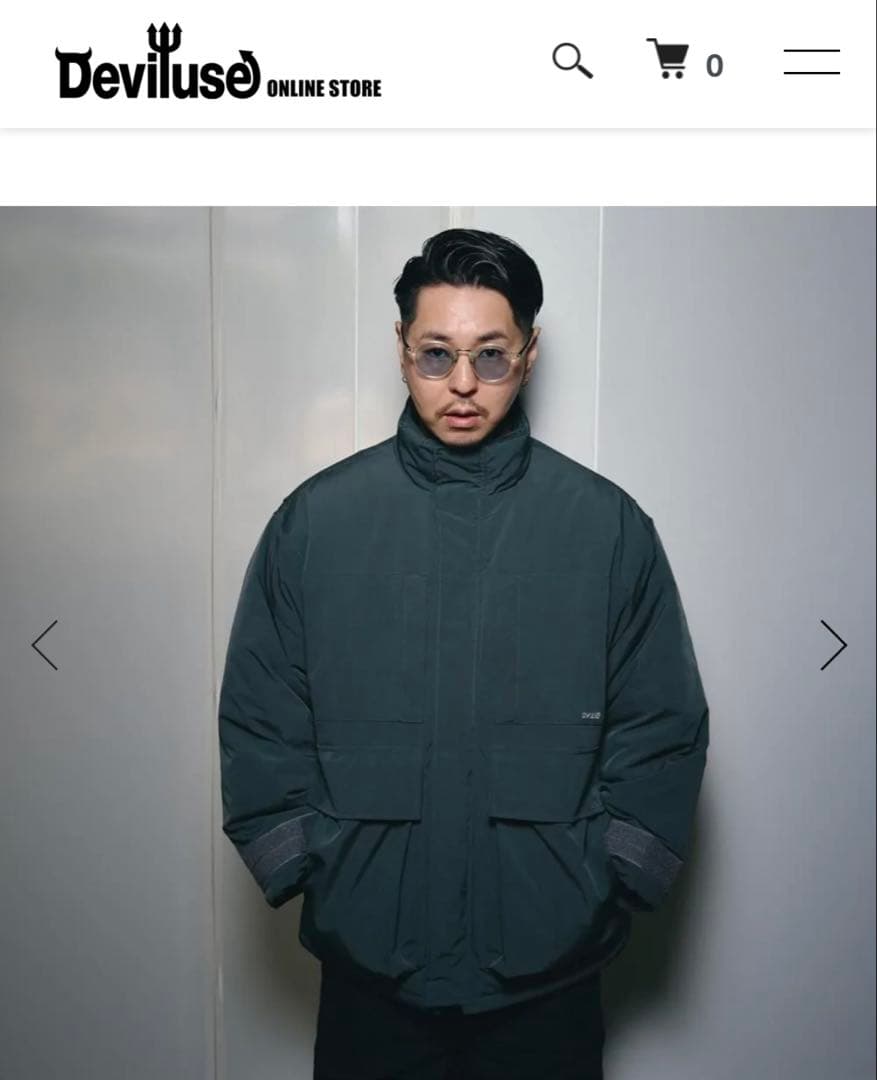 アウターDeviluse デビルユース 2025冬新作ELLEGARDEN好きに