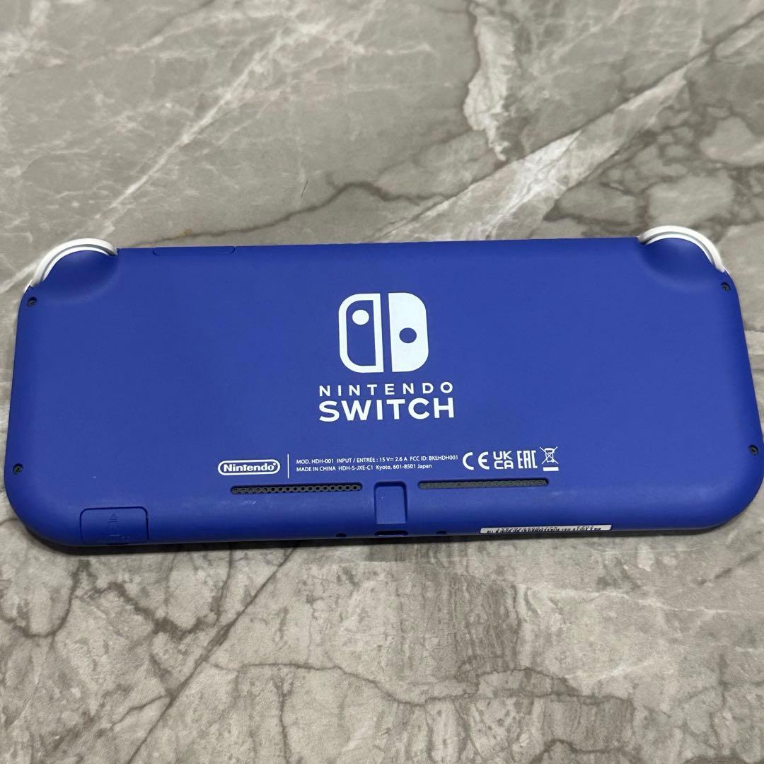 Nintendo Switch Lite 青ブルー 本体・ACアダプター、箱付き