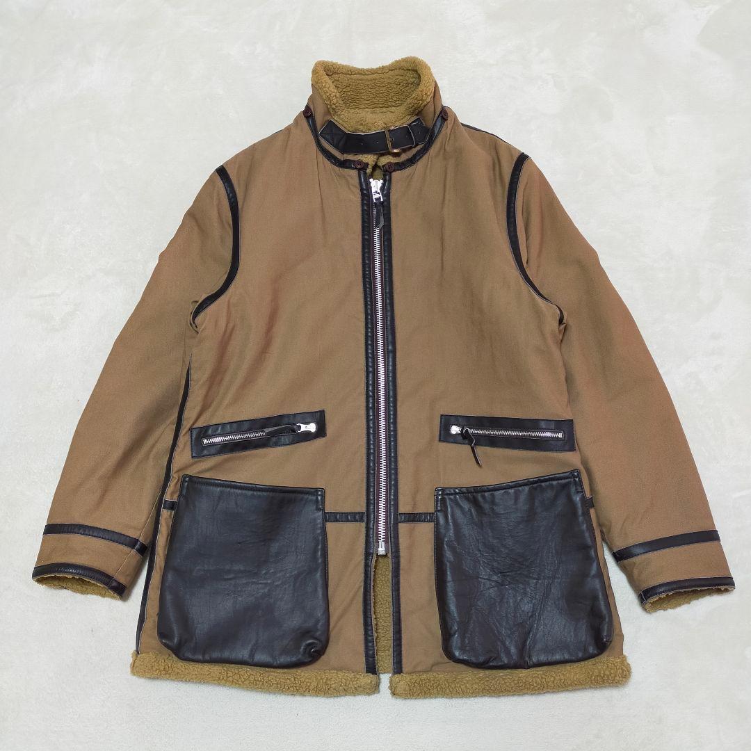 AVIREX　コットン×牛革　B−7　アラスカンコート　Lサイズ