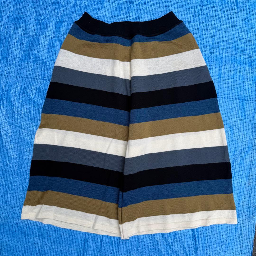 loewe ボーダーニットショートパンツ　made in Italy