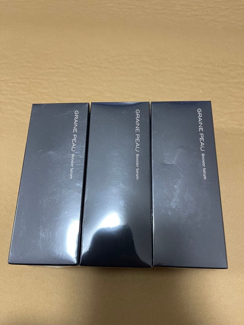 グレーヌ・ポー リンクル セラム ベネシード 40ml 3本