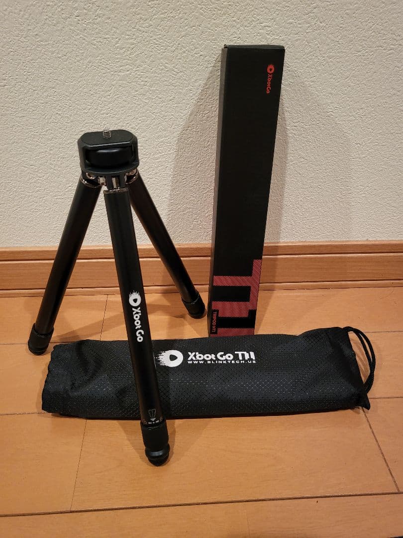 XbotGo Chameleon本体 ウェザーガードアンブレラ 3脚(1m)