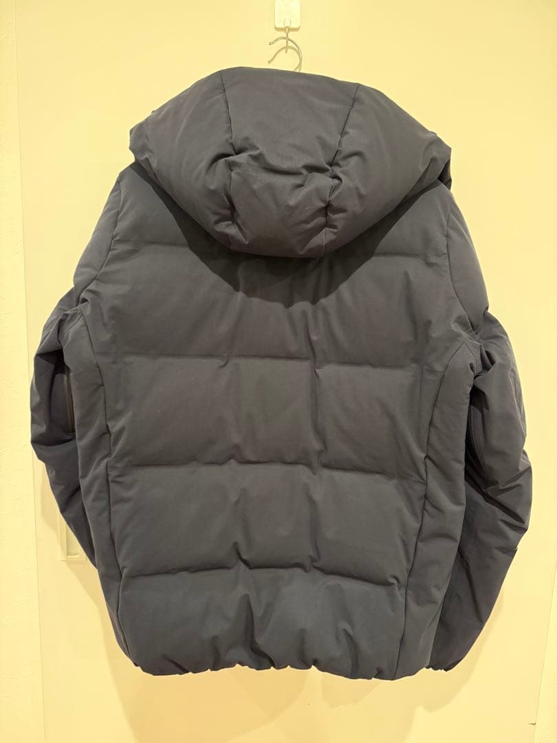 デサント 水沢ダウン ダウンジャケット L ブラック 日本製 防水 フード付き