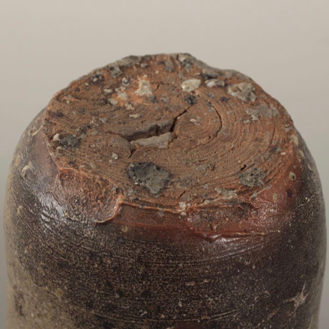 信楽 筒茶碗 信楽焼 古美術 古道具 アンティーク 茶道具