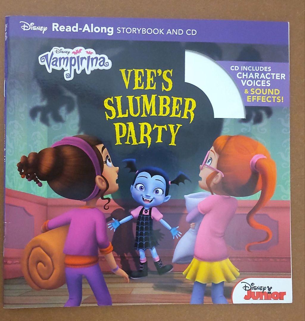 ◎Disney Read-Along CD付き英語絵本「Vampirina」①