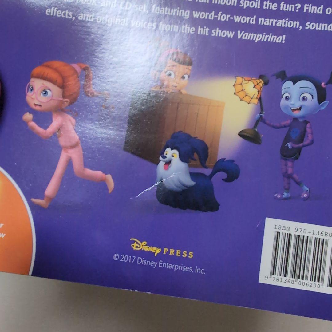 ◎Disney Read-Along CD付き英語絵本「Vampirina」①