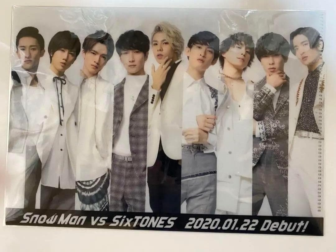 【ミニクリアファイル 1枚】Man VS SixTONES Debut!