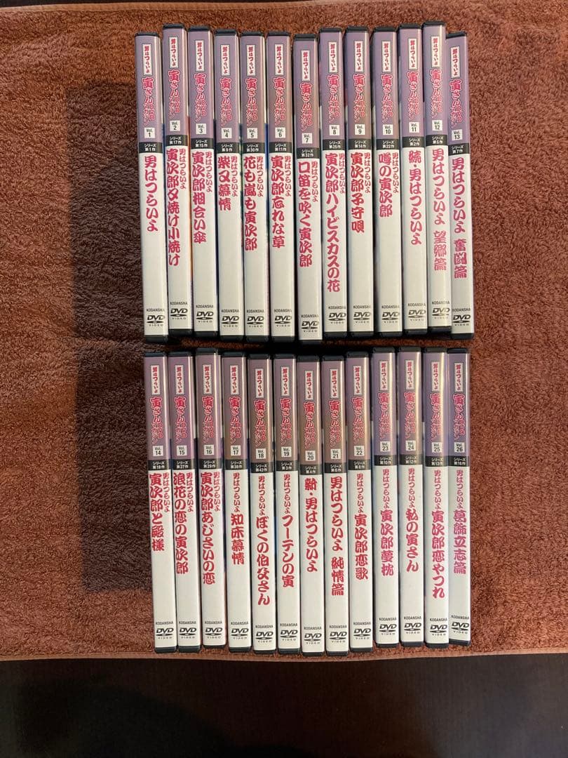 男はつらいよ　寅さん　DVDマガジン　26本セット